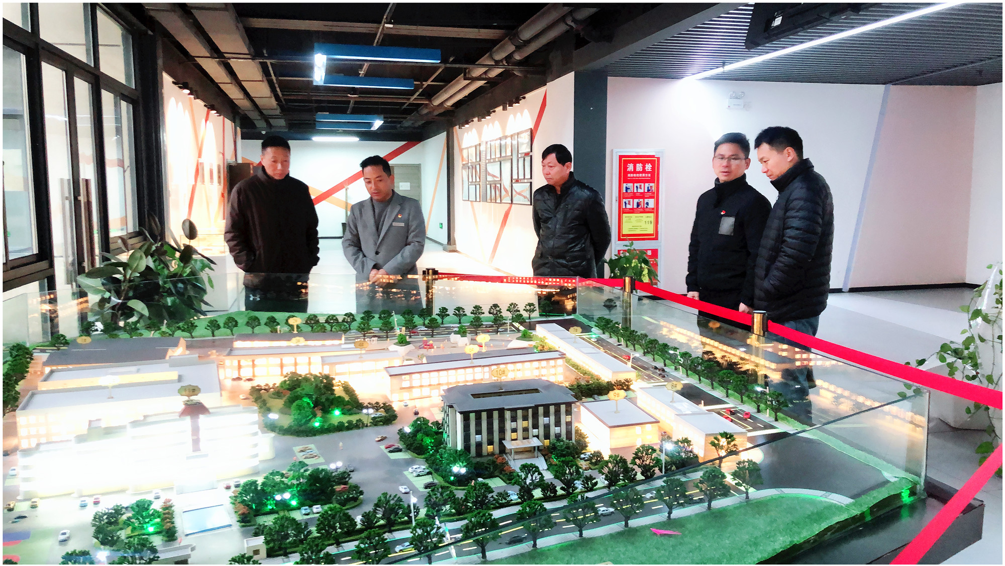廬陽區政協黨組成員、秘書長尹楊 蒞臨廬陽建華文創園調研指導